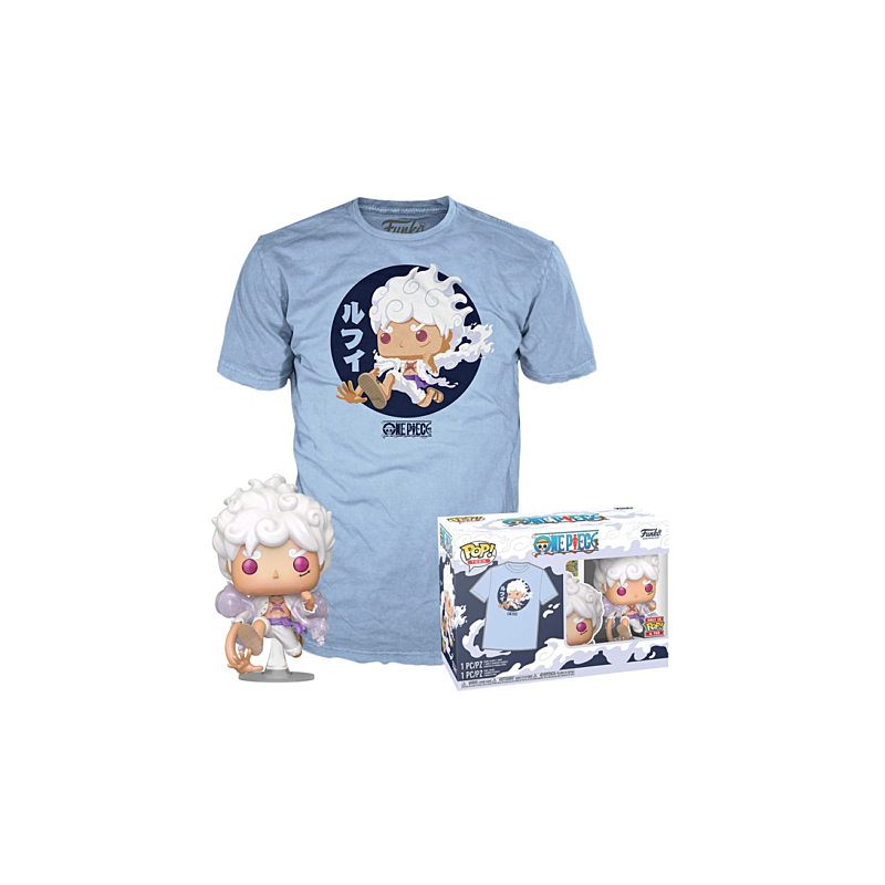 Pack T-Shirt + POP Luffy Gear Five