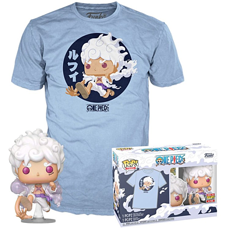 Pack T-Shirt + POP Luffy Gear Five