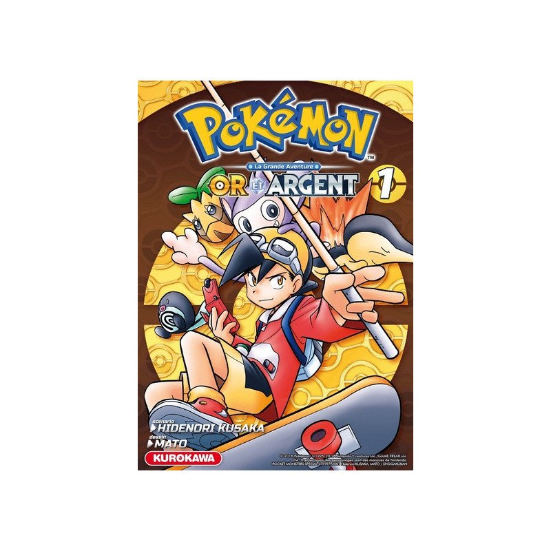 POKEMON OR ET ARGENT - TOME 1