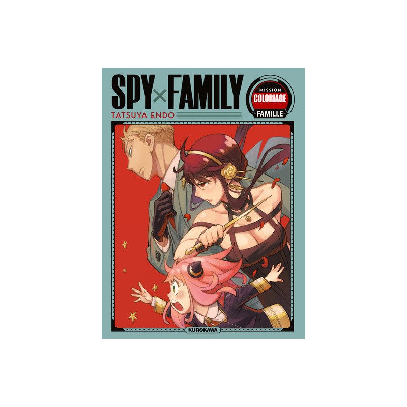 CAHIER DE COLORIAGE SPY X FAMILY
