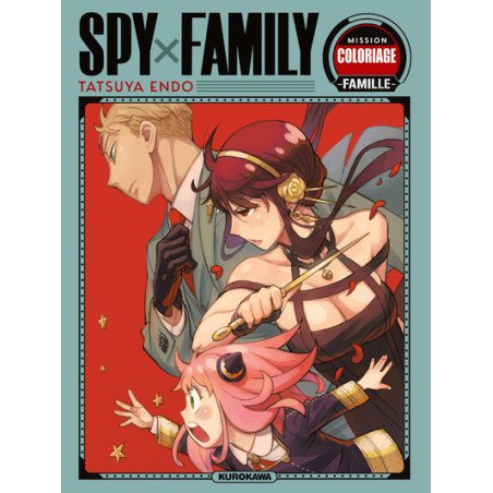 CAHIER DE COLORIAGE SPY X FAMILY