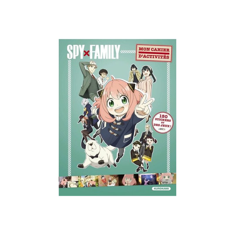 MON CAHIER D'ACTIVITES SPY X FAMILY 1