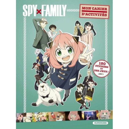 MON CAHIER D'ACTIVITES SPY X FAMILY 1