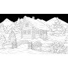 Romantic Christmas Coloriages