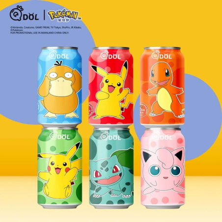 QDOL Pokemon boisson gazeuse