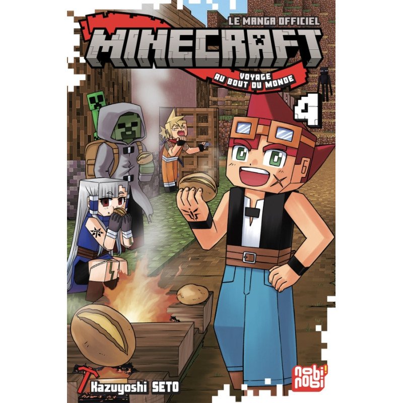 Minecraft, le manga officiel - Voyage au bout du monde T04