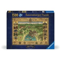 La carte de Poudlard / Harry Potter
