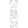 30 marque-pages à colorier - Merveilleux Japon