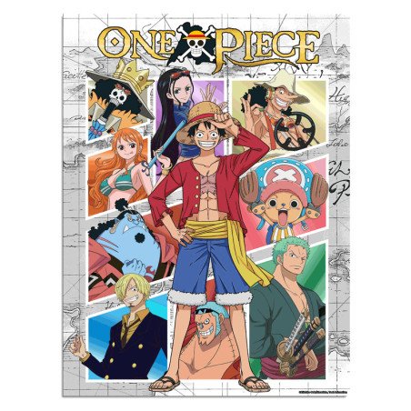 One Piece - Golden Poster 02 Groupe Collage - 30X40cm