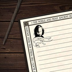Carnet rigide Famille Black - Harry Potter