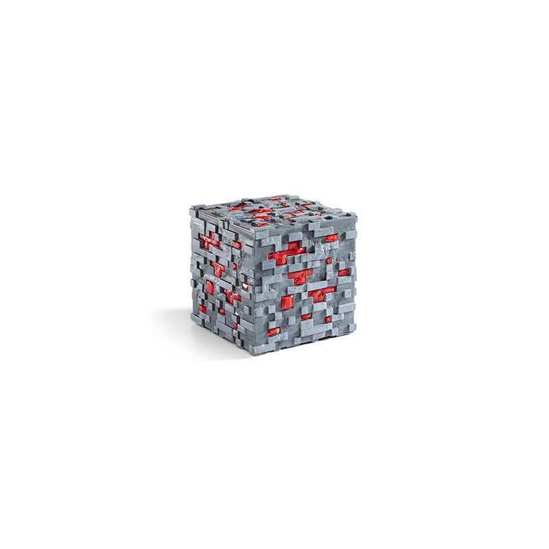 Minerai de redstone lumineux Réplique collector - Minecraft