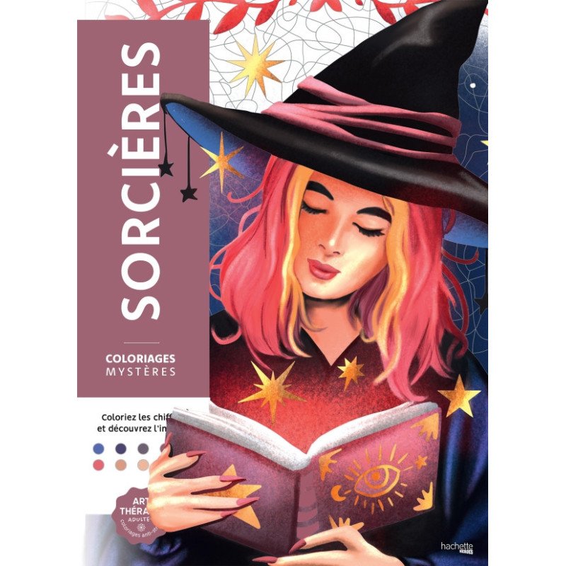 Coloriages mystères - Sorcières