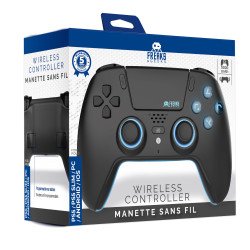 Manette Bluetooth pour PS5 LED - Noire