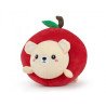 Peluche Kawaii Fruit - Pomme avec Ours - 25 cm