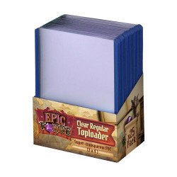 Toploader (3 x 4') - Clear Regular (25 pieces)