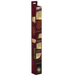Tapis de Jeu Neoprene LOTR - 60*60 cm - Plan de la Terre du Milieu