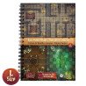 Livre Plateau de Jeu : Donjons (297x218 mm) Taille L - A4- Couverture rigide - A4