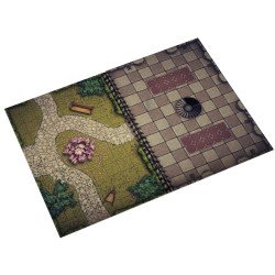 Livre Plateau de Jeu : Donjons (297x218 mm) Taille L - A4- Couverture rigide - A4