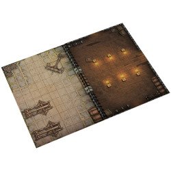 Livre Plateau de Jeu : Donjons (297x218 mm) Taille L - A4- Couverture rigide - A4