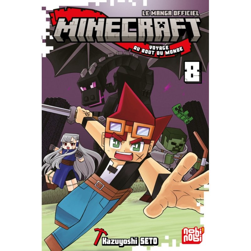 Minecraft, le manga officiel - Voyage au bout du monde T08