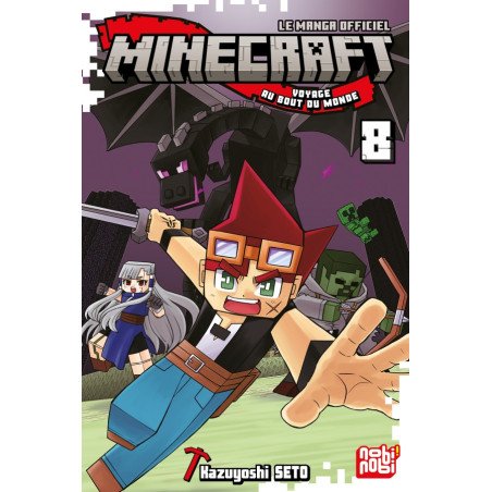 Minecraft, le manga officiel - Voyage au bout du monde T08