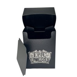 Epic Forge - Deck Box noire pour 80 cartes | The House Of Geek