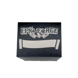 Epic Forge - Deck Box noire pour 80 cartes | The House Of Geek