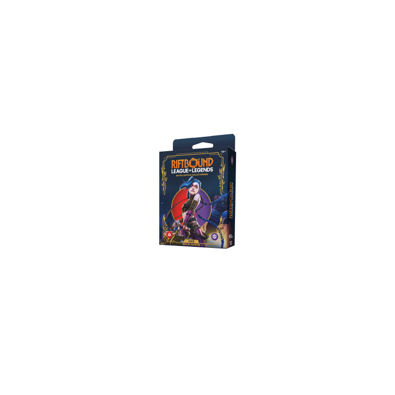 Riftbound: League of Legends - TCG - Decks de Champion Origines : Jinx - FR