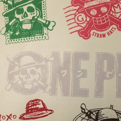 Tapis de bureau - Chroniques du Chapeau de Paille - One Piece Netflix