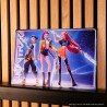 Poster en aluminium embossé - Groupe Huntr/x - KPop Demon Hunters