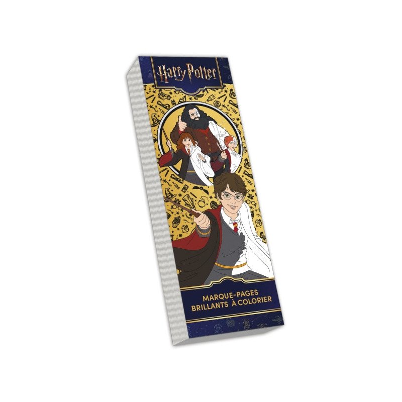 Harry Potter - Marque-pages brillants à colorier