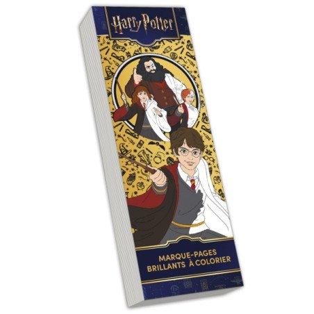 Harry Potter - Marque-pages brillants à colorier