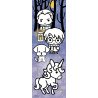 Harry Potter - Marque-pages à colorier Les créatures magiques de Poudlard