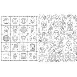 DISNEY - 1000 Stickers - So Cute