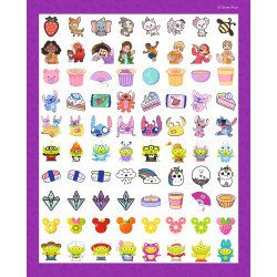 DISNEY - 1000 Stickers - So Cute