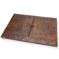 Écran Maitre de jeu Epic Forge JDR en bois et métal