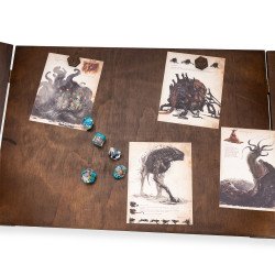 Écran Maitre de jeu Epic Forge JDR en bois et métal