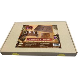 Écran Maitre de jeu Epic Forge JDR en bois et métal