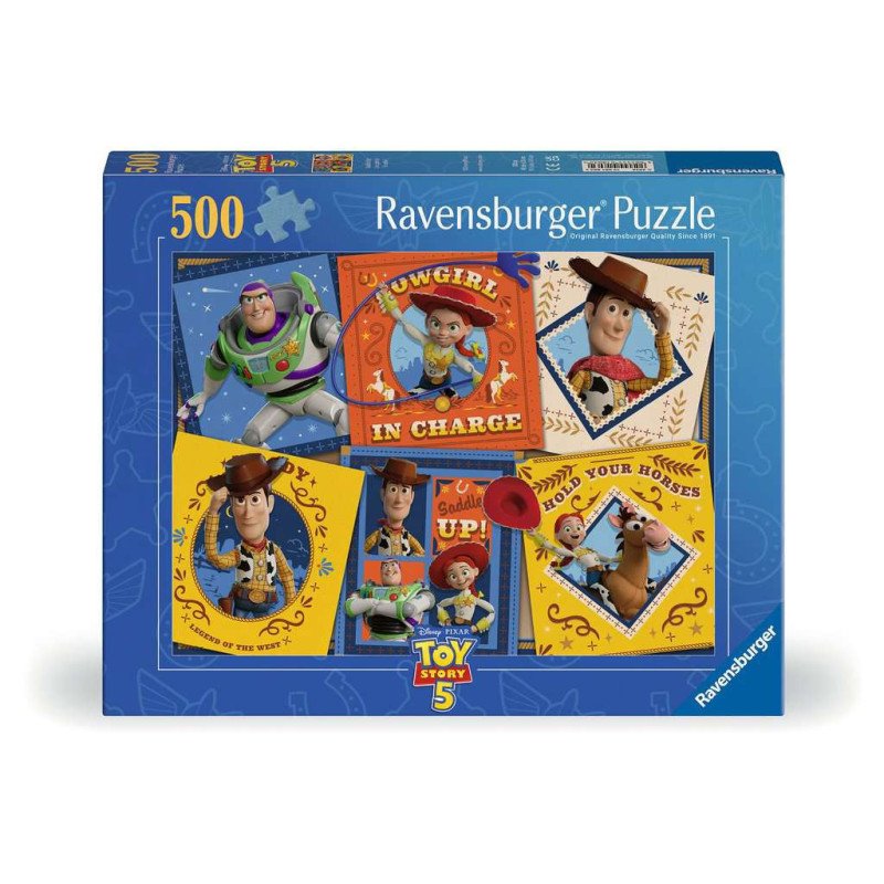 Puzzle 500 pièces - Disney / Pixar Toy Story - En selle !