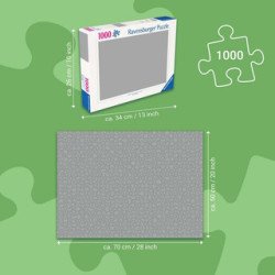Puzzle 1000 pièces - Pokémon - Aquali et Marine tempérée