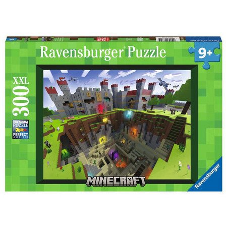 Puzzle 300 XXL pièces - Minecraft - Découpe Minecraft