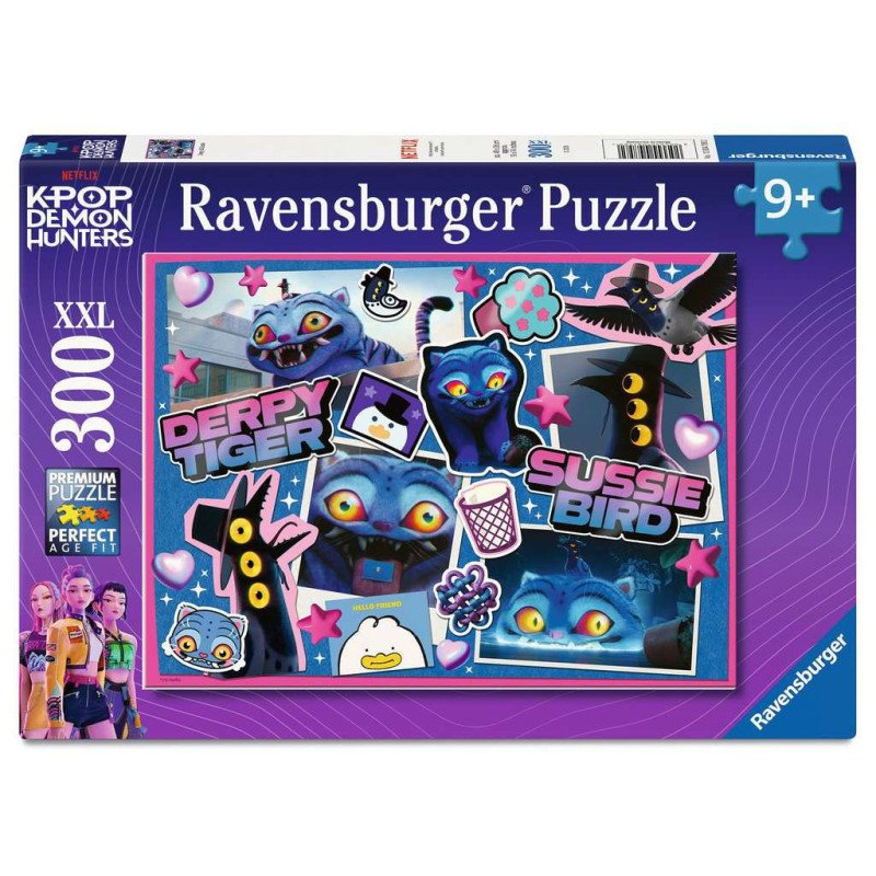 Puzzle 300 XXL pièces - KPop Demon Hunters - Derpy & Sussie