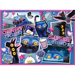 Puzzle 300 XXL pièces - KPop Demon Hunters - Derpy & Sussie