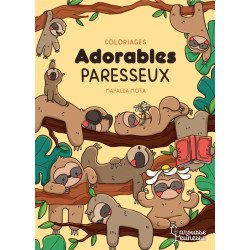 Coloriages - Adorables paresseux