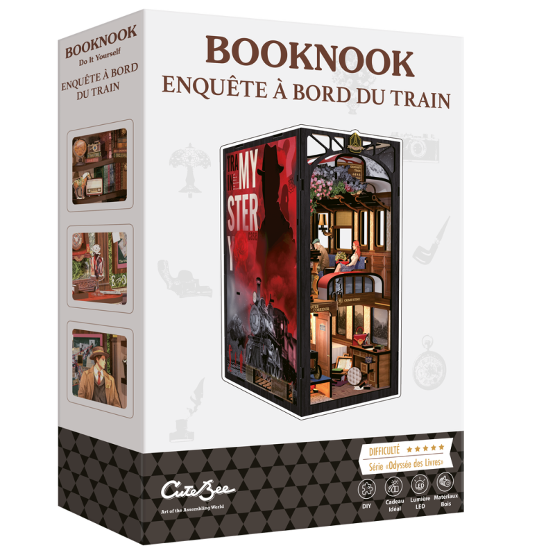 Book Nook - Enquête à bord du train