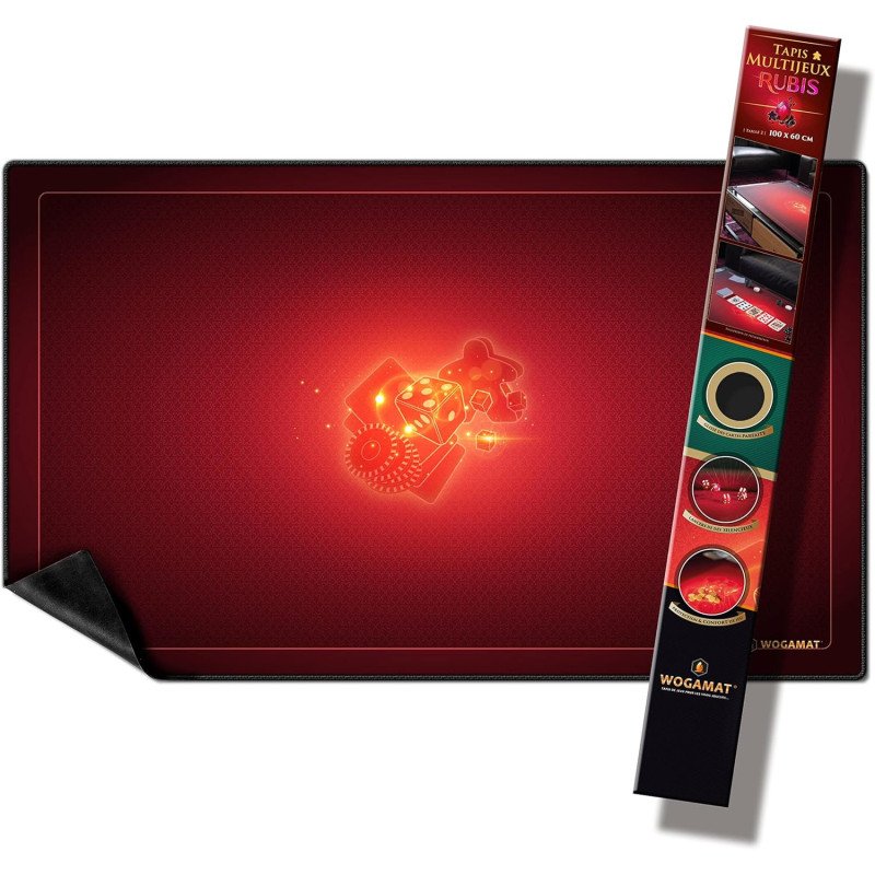 Tapis Multijeux - Wogamat Taille 2 - Rubis