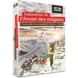 Calendrier de l'Avent Hidden Games - L'Incroyable tour du monde du Professeur Charlie