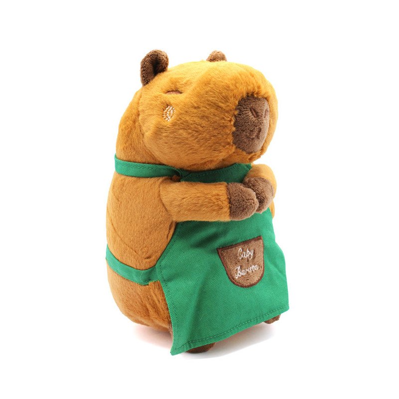 Peluche Capybara Barista 21 cm