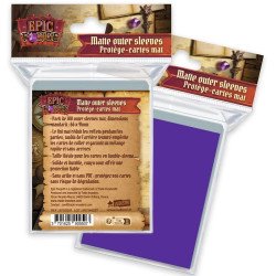 Epic Forge - 100 sleeves mat violettes 66 x 91 mm - 100 microns | The House Of Geek
