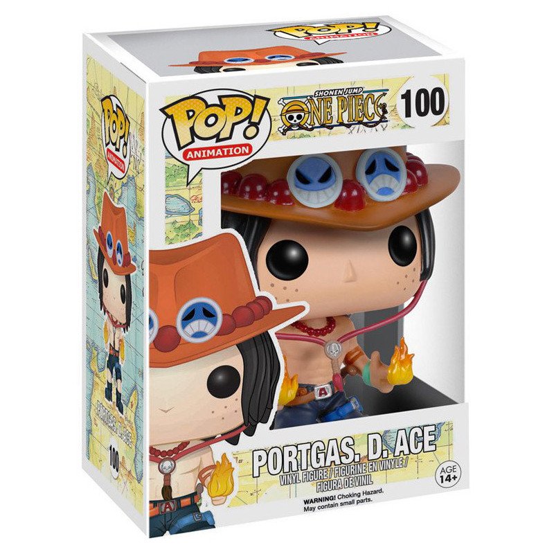 One Piece - POP Portgas. D. Ace N°100